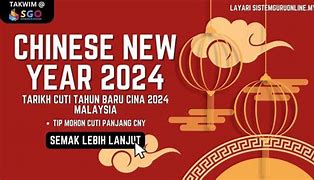 Kalender Cina 2024 Tahun Apa