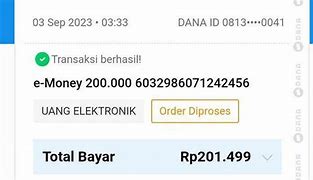 Kenapa Isi E Money Di Dana Tidak Masuk